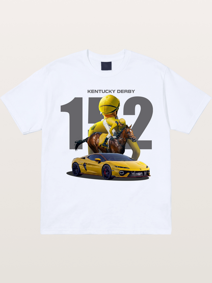 Derby Horse & Lambo Art Gildan T-shirt