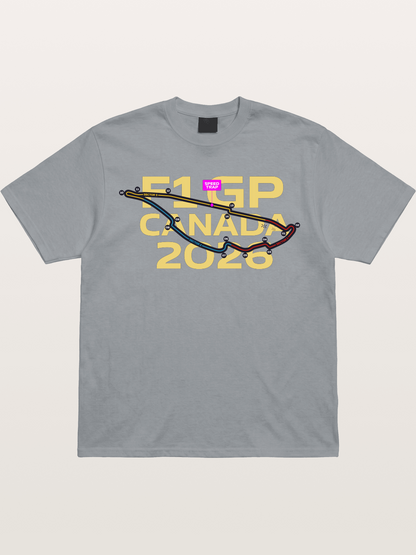 F1 Canada 2026 Track Map Gildan T-shirt