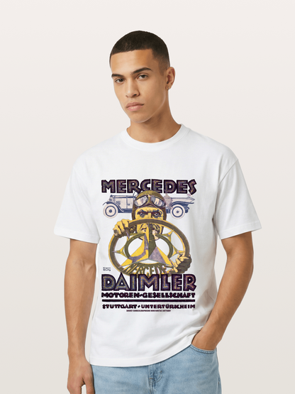 Mercedes Daimler Vintage Racing Gildan T-shirt