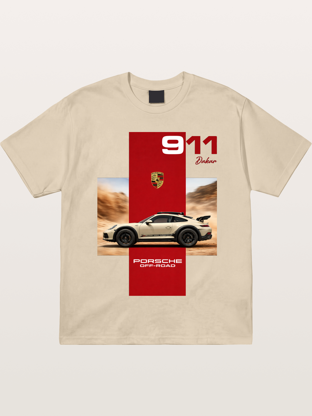 Porsche 911 Offroad Safari Style Gildan T-shirt