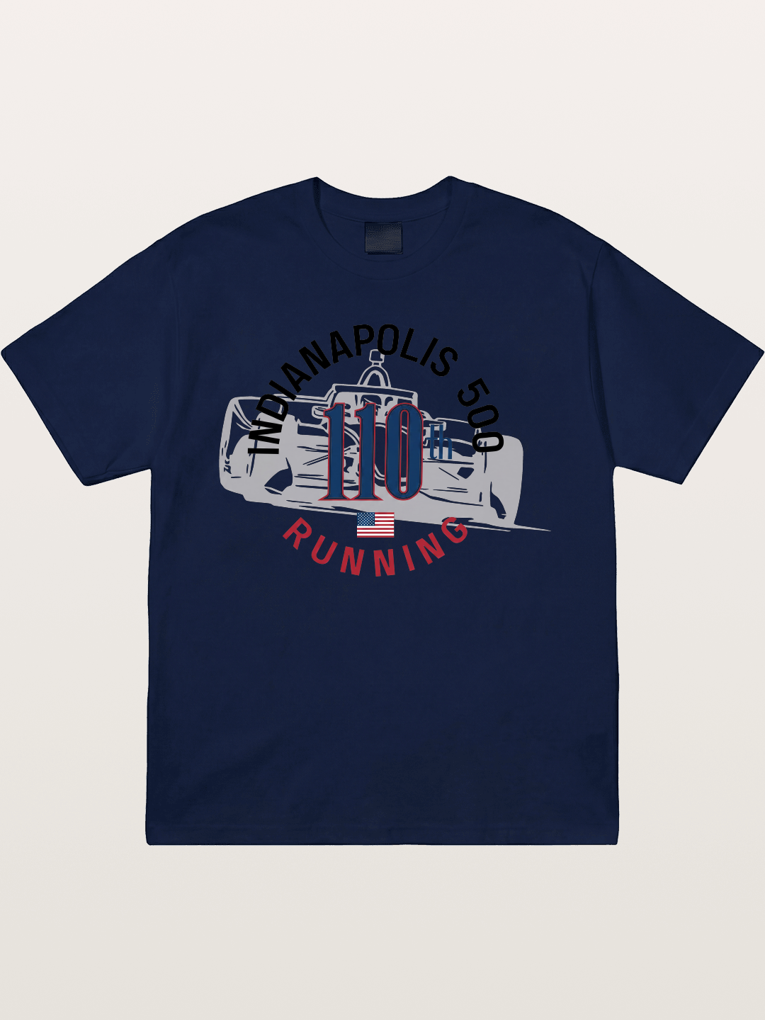 Indy 500 110th Anniversary Emblem Gildan T-shirt