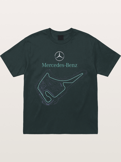 Mercedes Benz Circuit Track Graphic Gildan T-shirt
