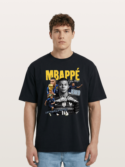 Kylian Mbappe KM9 Graphic Cotton T-shirt