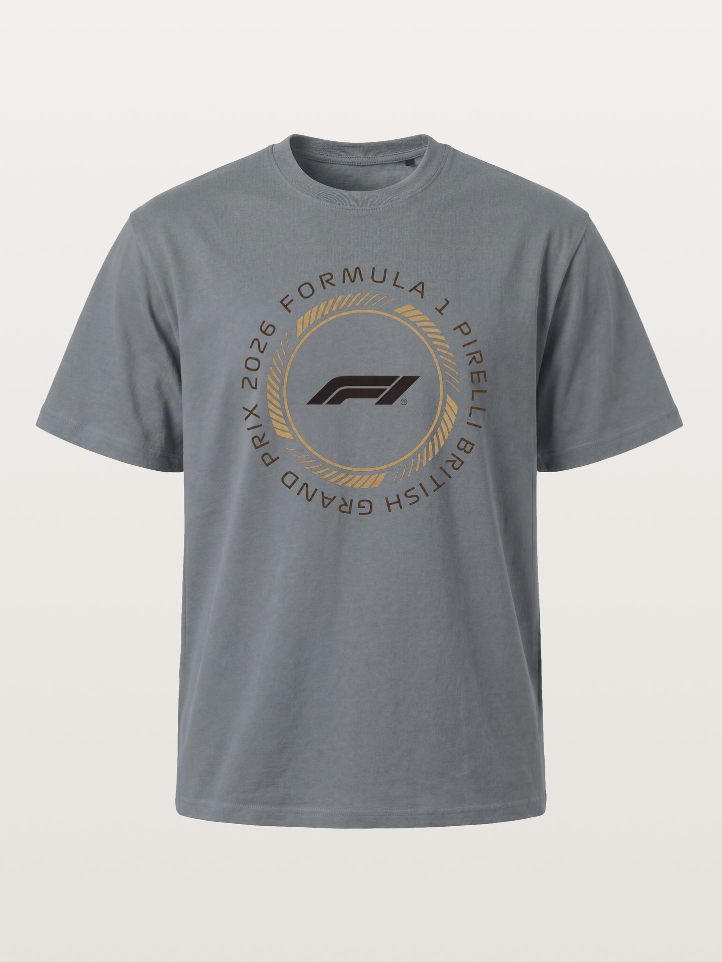 British Grand Prix 2026 Circular Crest Cotton T-shirt