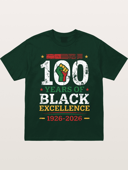 Juneteenth Centennial Excellence Tribute Gildan T-shirt