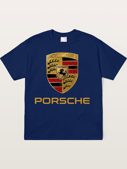 Porsche Golden Emblem Soft-Stay T-shirt