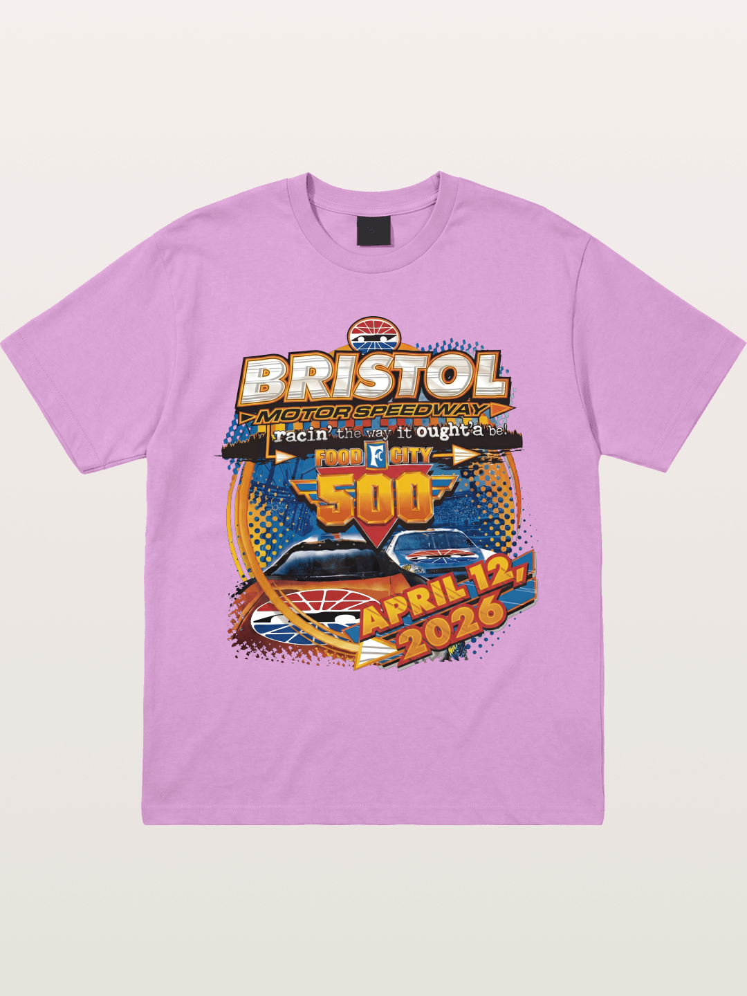 2026 Bristol Food City 500 Print Gildan T-shirt