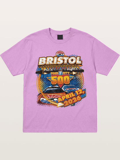 2026 Bristol Food City 500 Print Gildan T-shirt