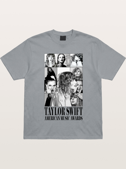 Taylor Swift AMA Collage Print Gildan T-shirt