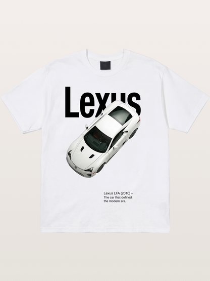 Lexus LFA Overhead View Art Cotton T-shirt