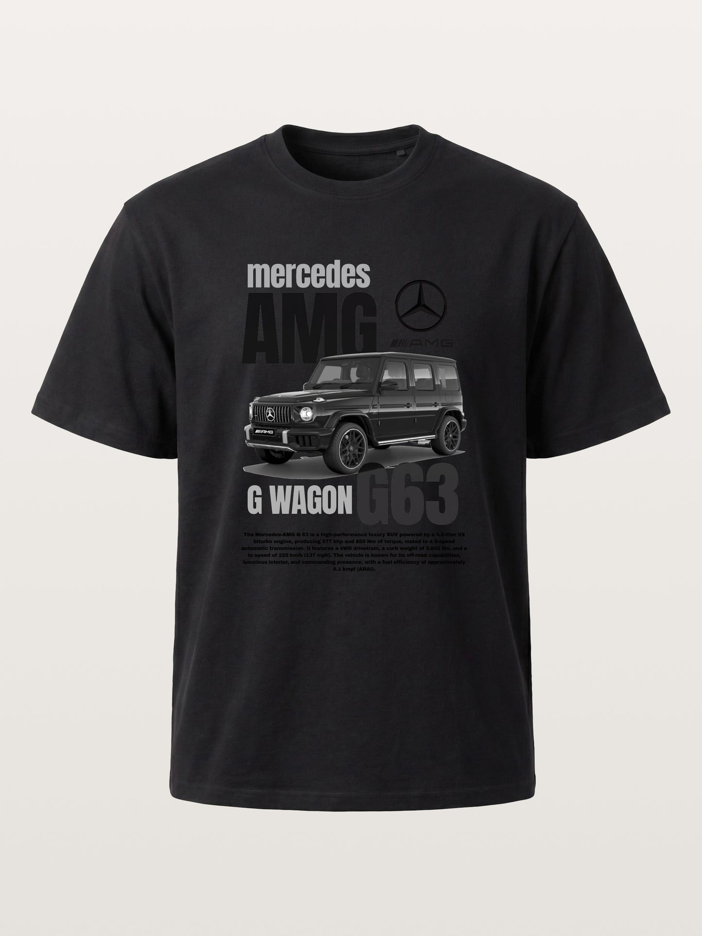 G63 Wagon Spec And Body Layout Cotton T-shirt