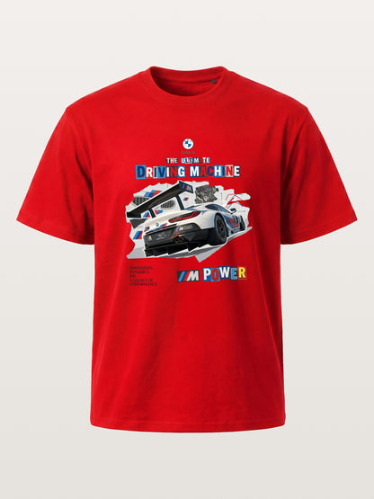 BMW M Power Race Car Art Cotton T-shirt
