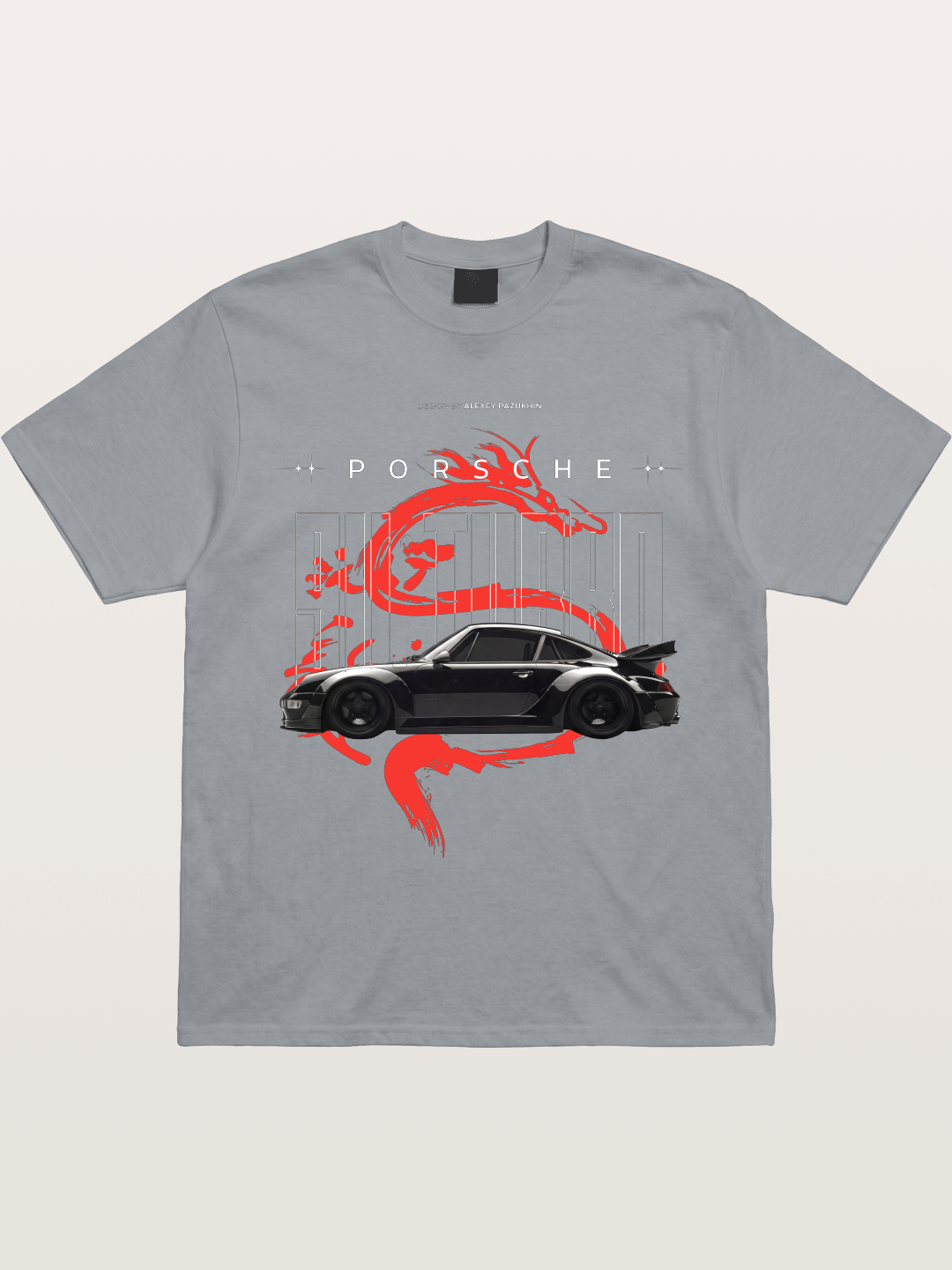 Porsche Dragon Gildan T-shirt