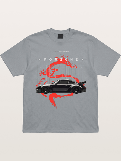 Porsche Dragon Gildan T-shirt