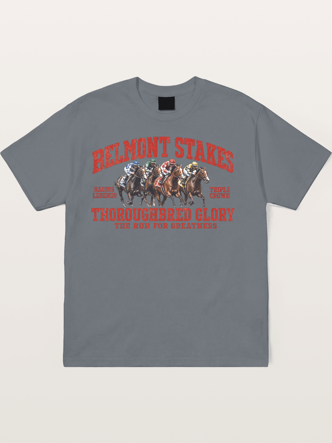 Belmont Stakes Racing Legends Cotton T-shirt