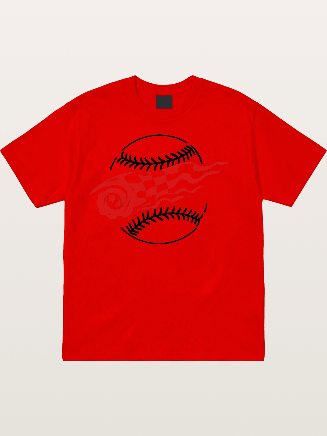 Blaze Wheel Cotton T-shirt