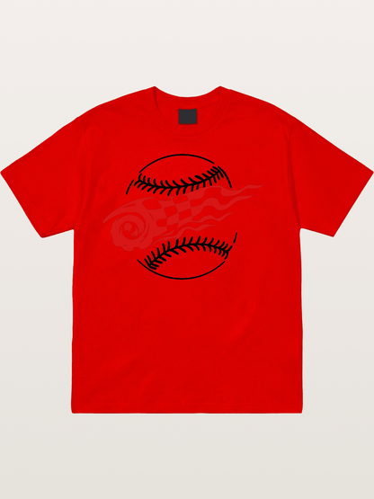 Blaze Wheel Cotton T-shirt