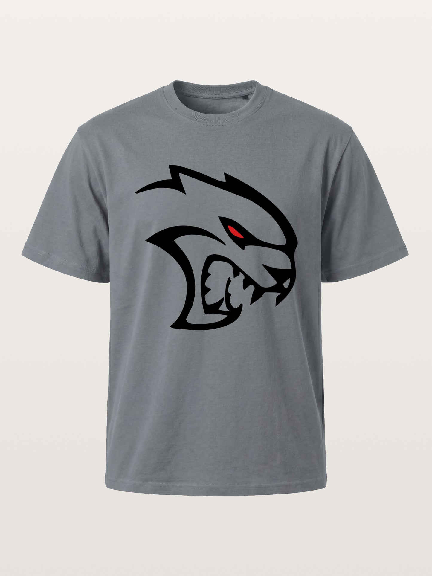 Hellcat Devil Face Silhouette Cotton T-shirt