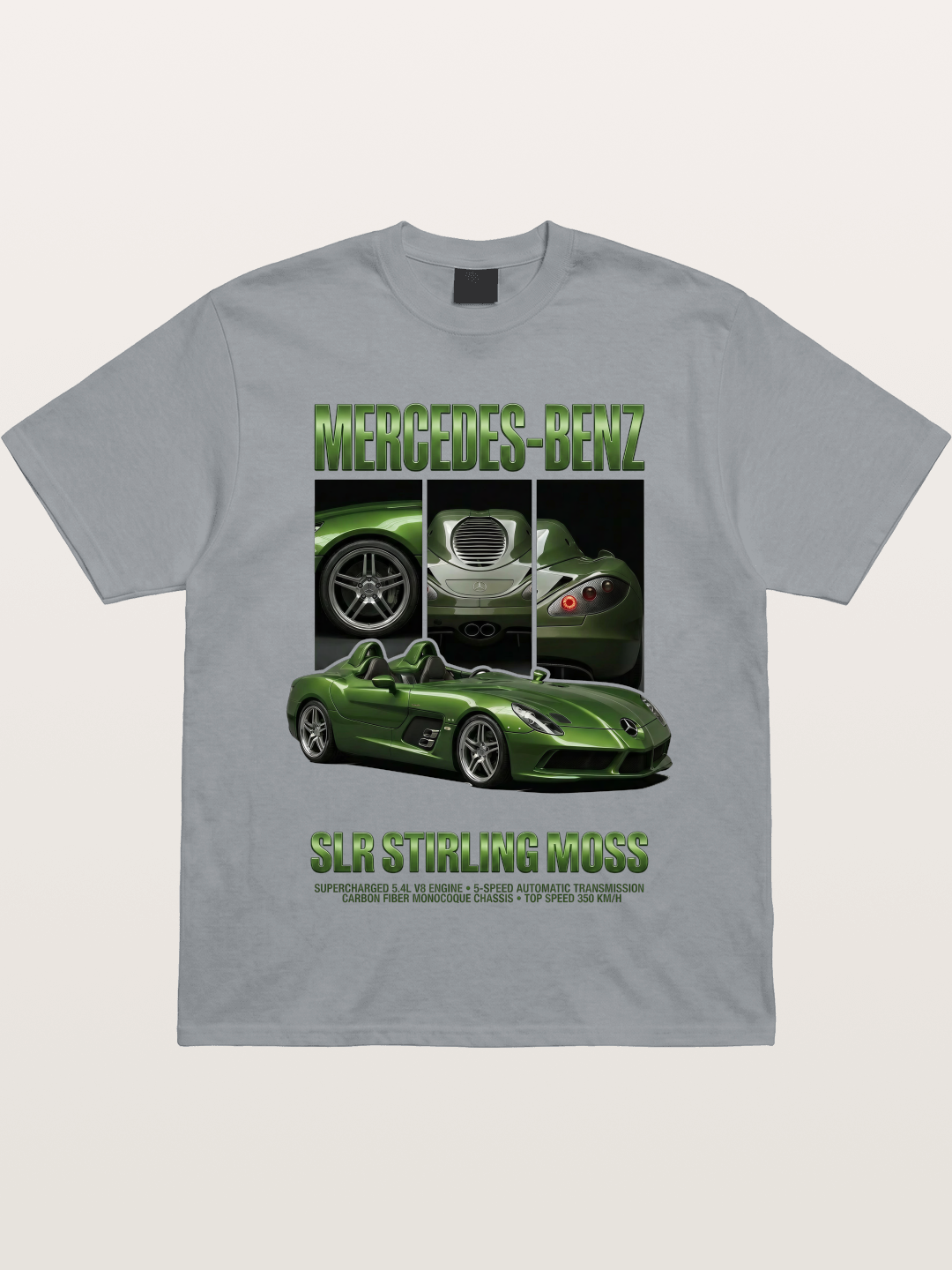Mercedes SLR Stirling Moss Art Gildan T-shirt