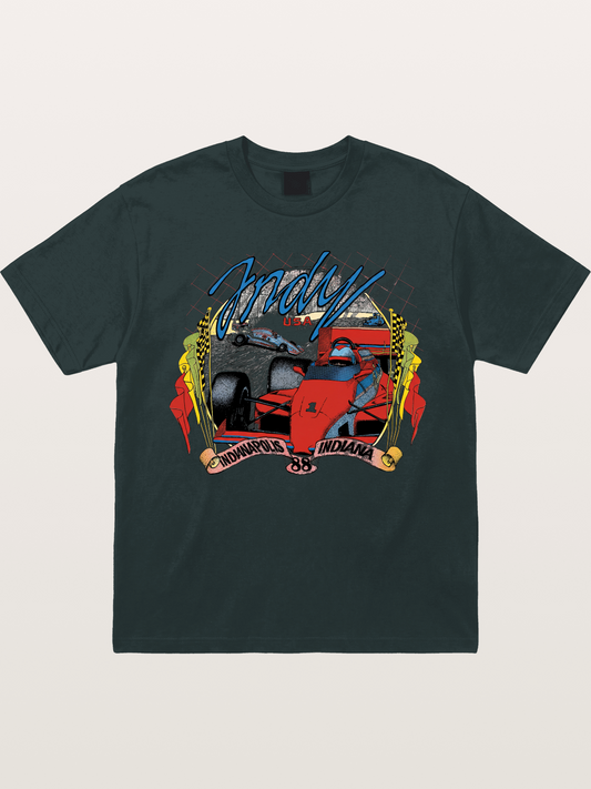 Indy 500 Retro Gildan T-shirt