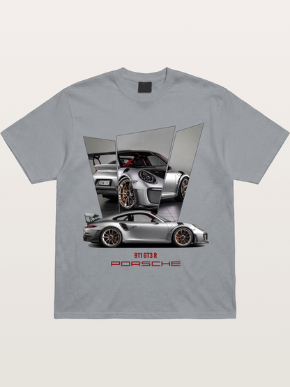 Porsche 911 GT3 RS Mirrored Collage Gildan T-shirt