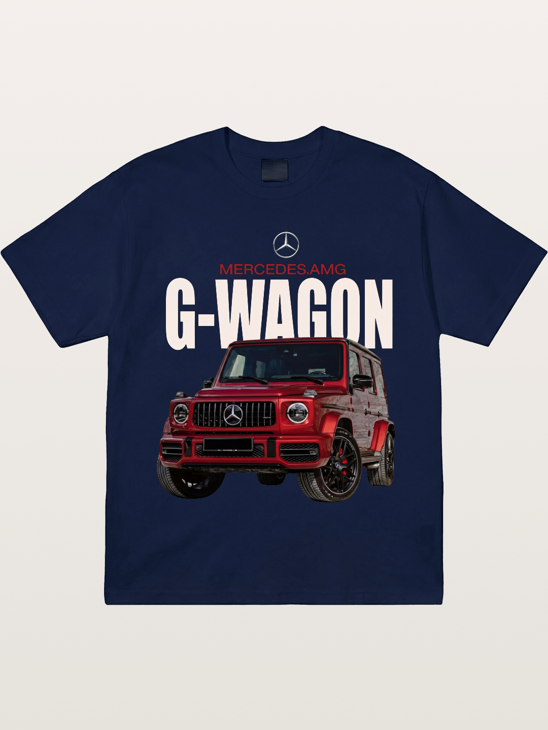 Red Mercedes G-Wagon Off-Road Gildan T-shirt