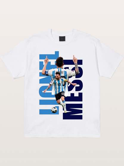 Lionel Messi Argentina 10 Cotton T-shirt