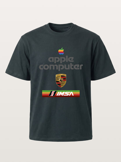 Apple IMSA Porsche Three Brand Combo Gildan T-shirt