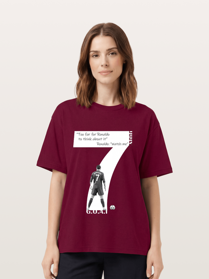 Ronaldo #7 Watch Me Quote Gildan T-shirt