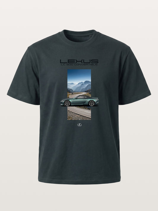 Lexus LC500 Coastal Villa Poster Gildan T-shirt