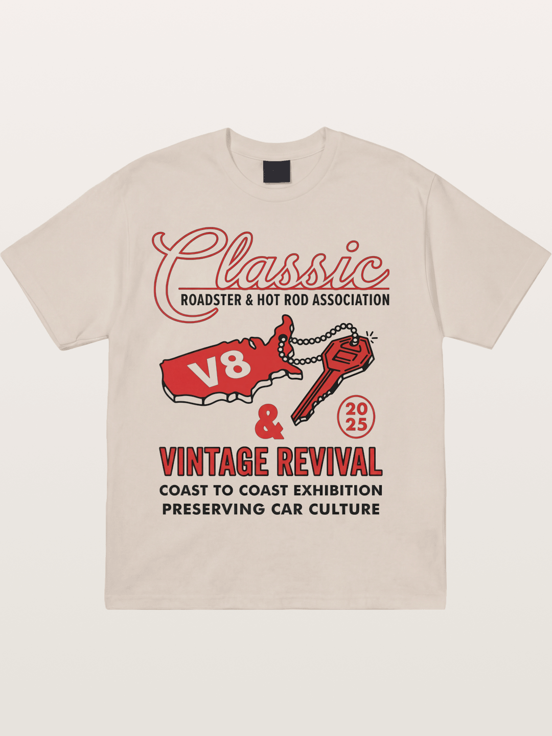 V8 Revival Cotton T-shirt