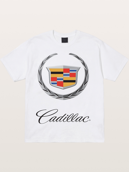 Cadillac Laurel Wreath Emblem Cotton T-shirt