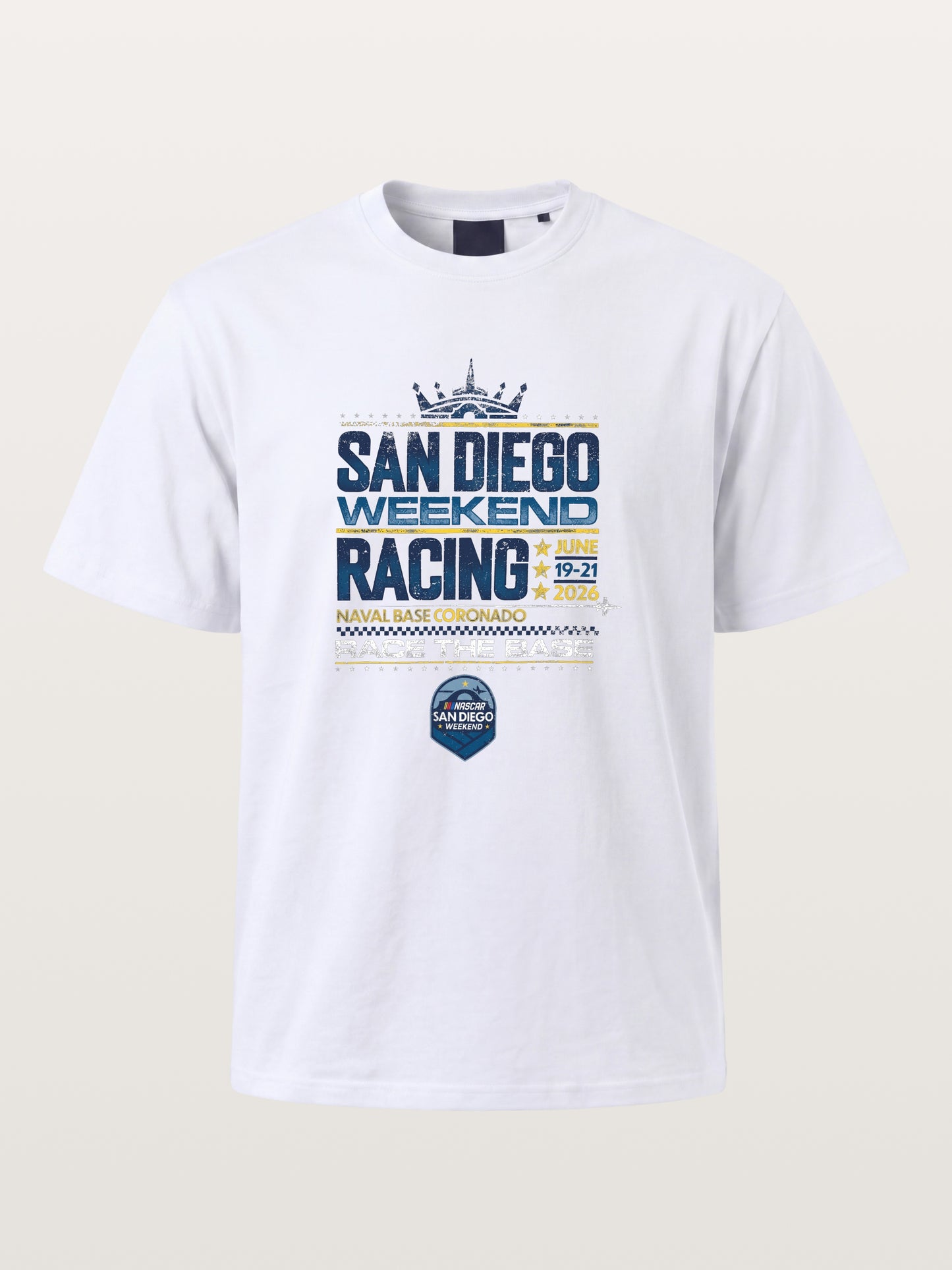 San Diego Racing Crown Layout Gildan T-shirt