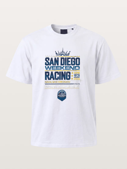 San Diego Racing Crown Layout Gildan T-shirt
