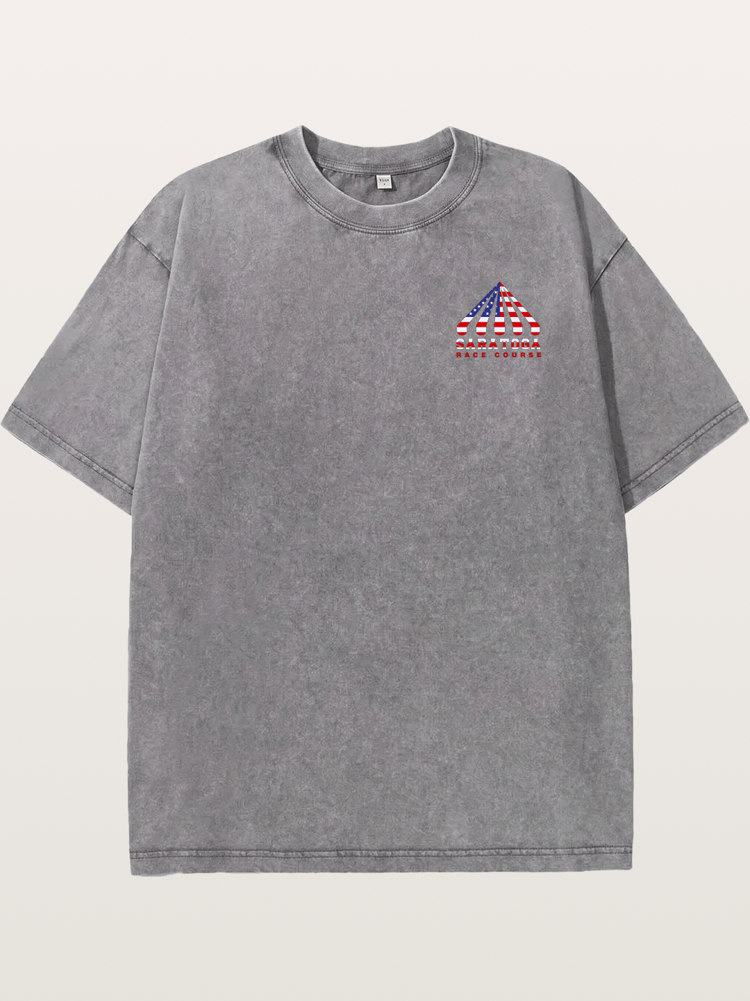 Saratoga Star Spangled Tent Top Washed T-shirt