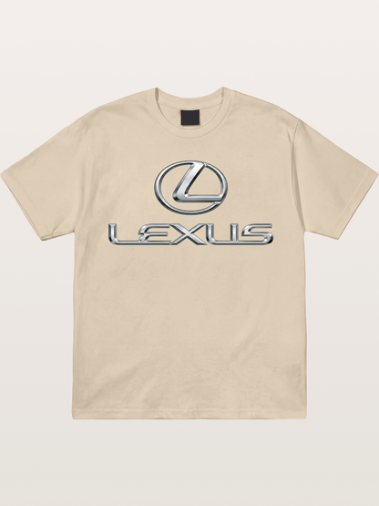Lexus Silver Logo Badge Gildan T-shirt