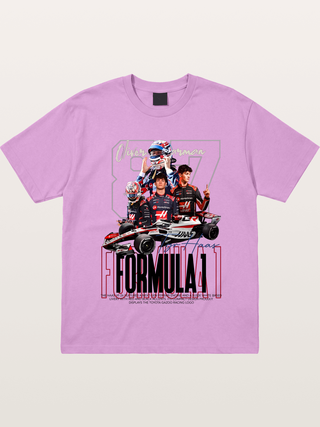 Haas F1 Bearman Gildan T-shirt