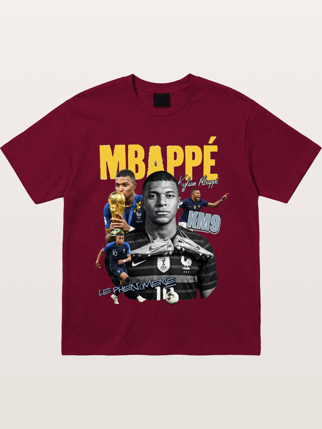 Kylian Mbappe KM9 Graphic Gildan T-shirt