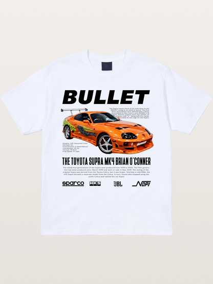 Toyota Supra Fast Furious Print Gildan T-shirt