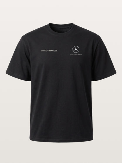 AMG Three Bar With Mercedes Star Gildan T-shirt
