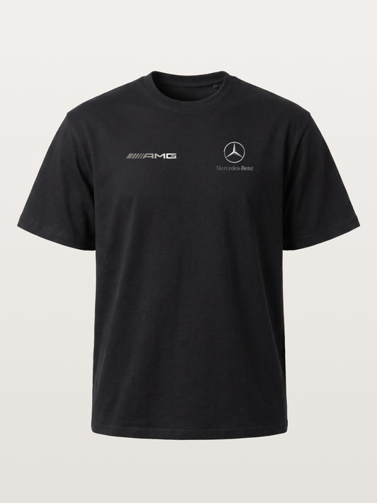 AMG Three Bar With Mercedes Star Gildan T-shirt