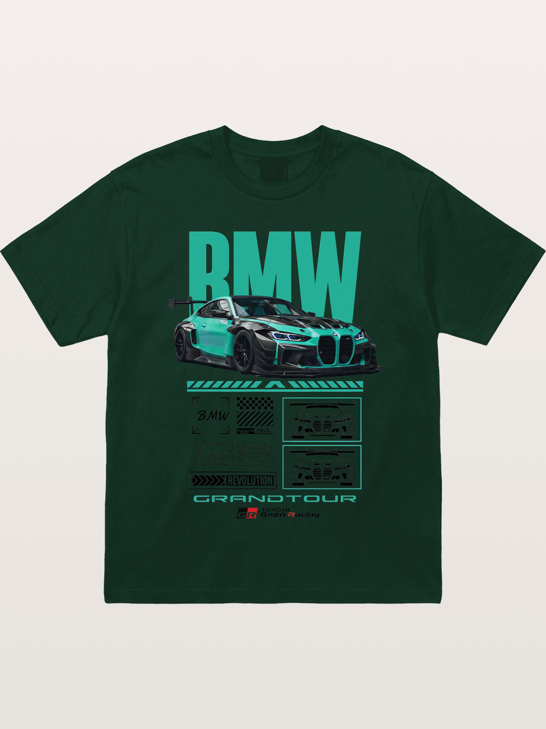 BMW M4 GT3 Technical Design Gildan T-shirt