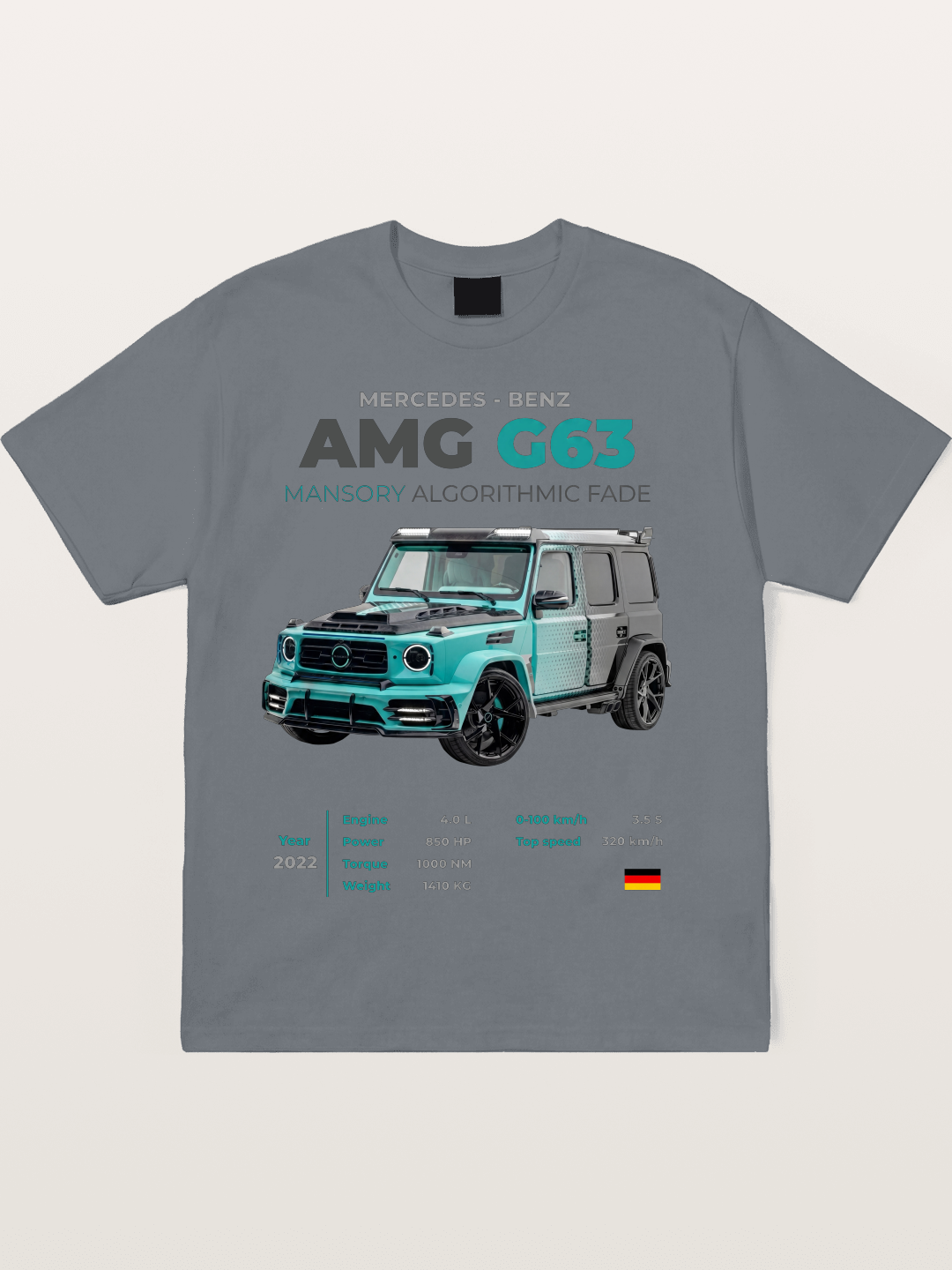 Mansory AMG G63 Fade Art Cotton T-shirt