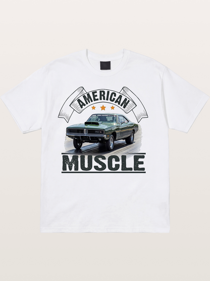 Green Muscle Hero Cotton T-shirt
