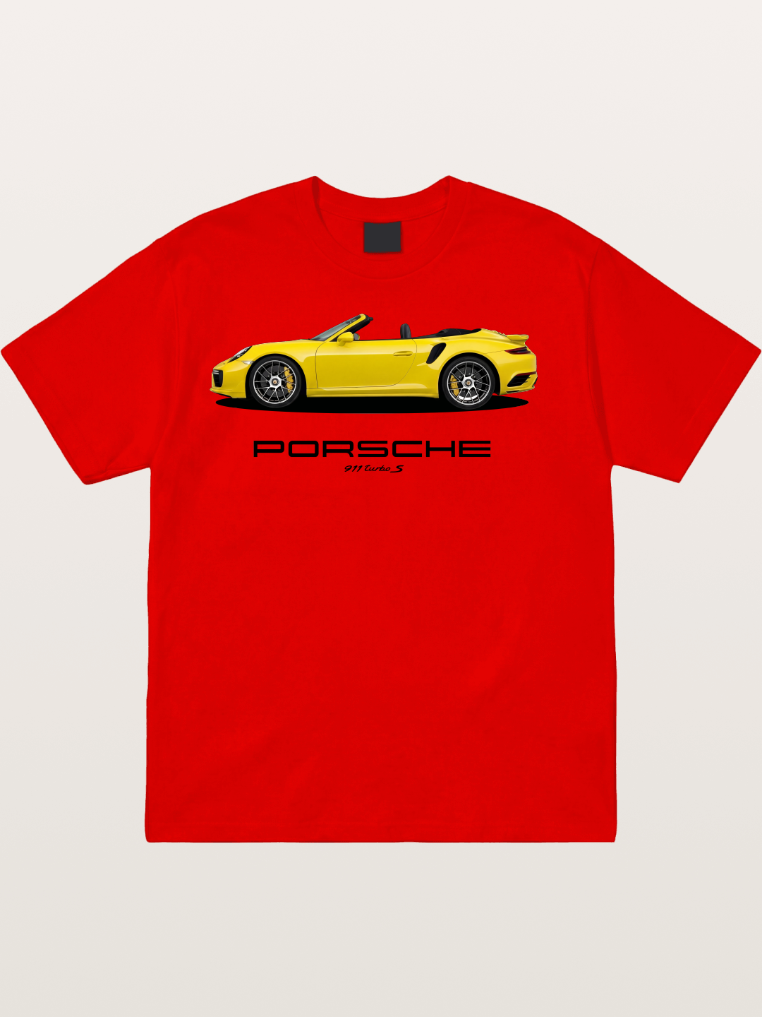 Yellow Flash Cotton T-shirt