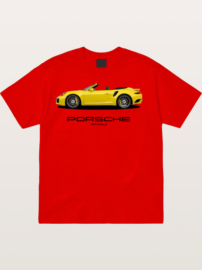 Yellow Flash Cotton T-shirt
