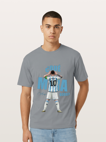 Messi ?Qu¨¦ Mir¨¢ Bobo Argentin Gildan T-shirt