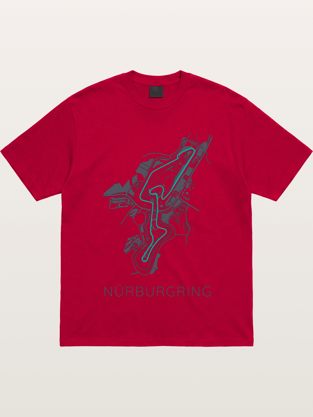 Nu?rburgring Track Diagram Gildan T-shirt