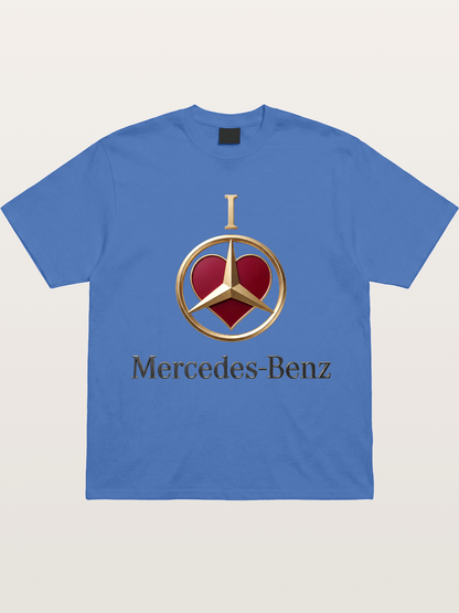 Mercedes Love Logo Art Gildan T-shirt