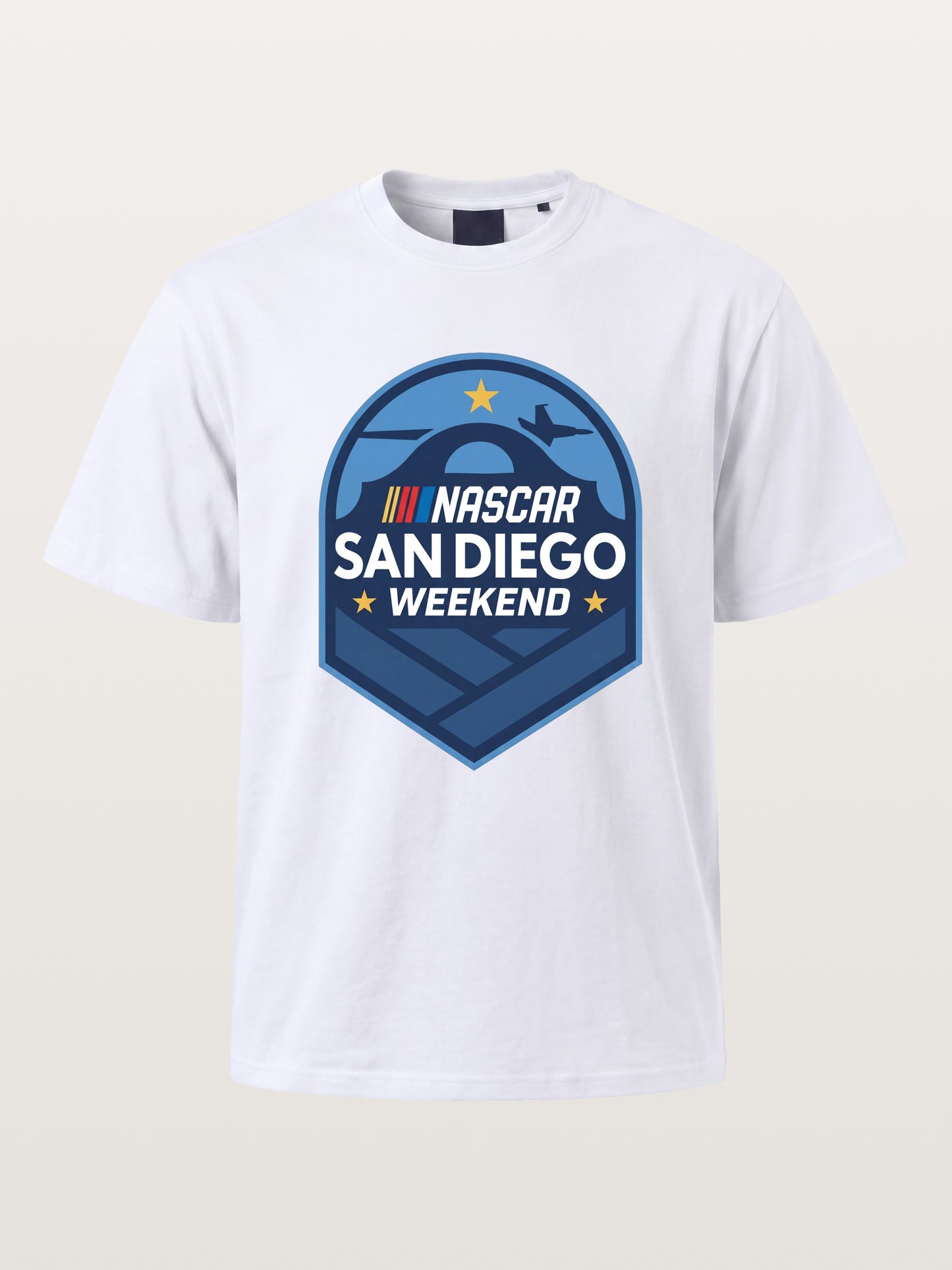 NASCAR San Diego Shield Emblem Cotton T-shirt